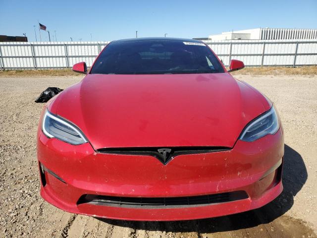 5YJSA1E68MF451449 - 2021 TESLA MODEL S Qırmızı foto 5