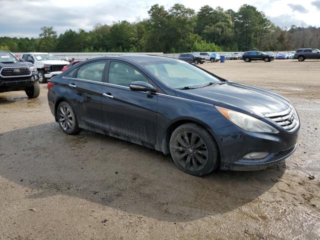 5NPEC4AB7BH219449 - 2011 HYUNDAI SONATA SE BLUE photo 4