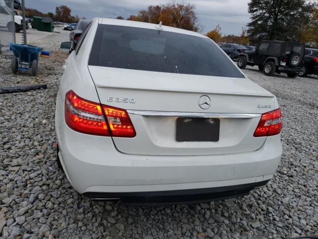 WDDHF8JB1CA601728 - 2012 MERCEDES-BENZ E 350 4MATIC WHITE photo 6