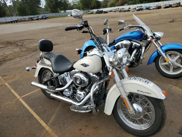 1HD1BWV16EB053170 - 2014 HARLEY-DAVIDSON FLSTC HERITAGE SOFTAIL CLASSIC WHITE photo 1