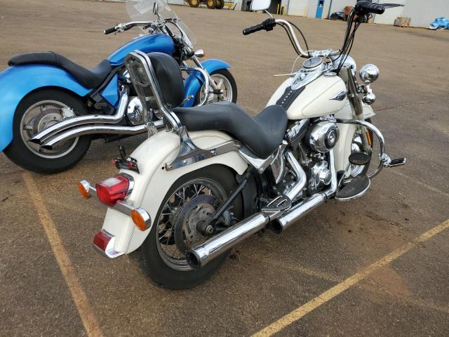 1HD1BWV16EB053170 - 2014 HARLEY-DAVIDSON FLSTC HERITAGE SOFTAIL CLASSIC WHITE photo 4