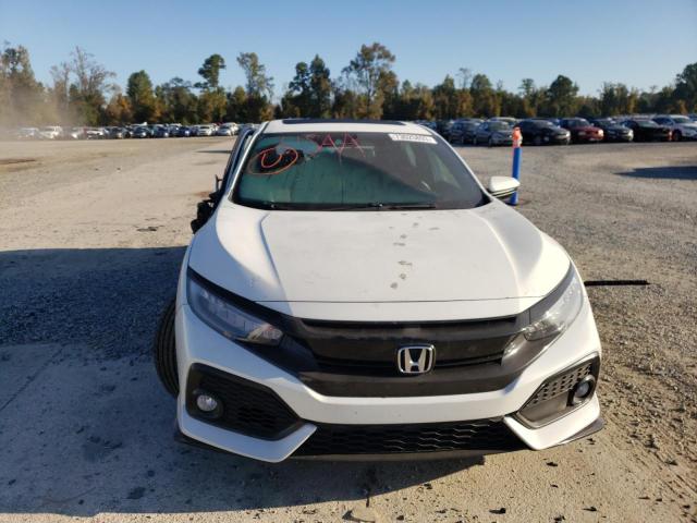 SHHFK7H96JU213598 - 2018 HONDA CIVIC SPORT TOURING WHITE photo 5