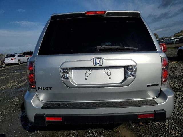 2HKYF18536H562199 - 2006 HONDA PILOT EX WHITE photo 6