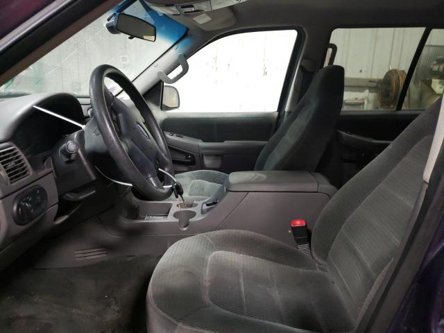 1FMZU63E42ZA69239 - 2002 FORD EXPLORER XLT BLUE photo 7