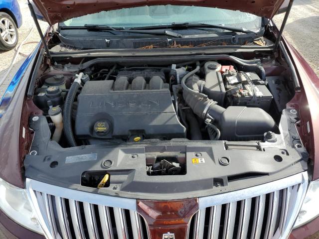 1LNHL9DR8AG611700 - 2010 LINCOLN MKS BURGUNDY photo 11