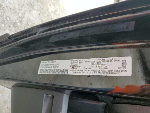 3C6MRVHG0ME551412 - 2021 RAM PROMASTER 3500 HIGH შავი ფოტო 13