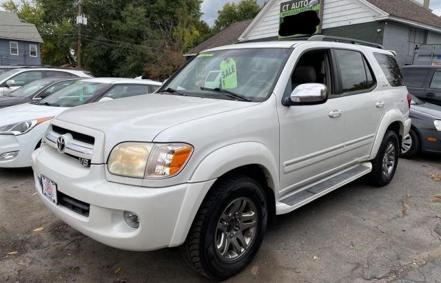 5TDBT48A77S291379 - 2007 TOYOTA SEQUOIA LIMITED WHITE photo 2