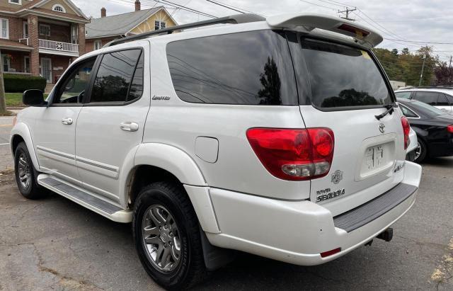 5TDBT48A77S291379 - 2007 TOYOTA SEQUOIA LIMITED WHITE photo 3