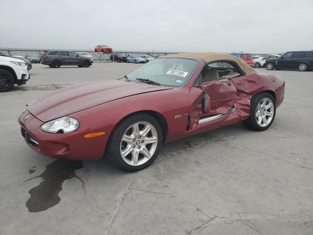 SAJJA42C6YNA10423 - 2000 JAGUAR XK8 MAROON photo 1