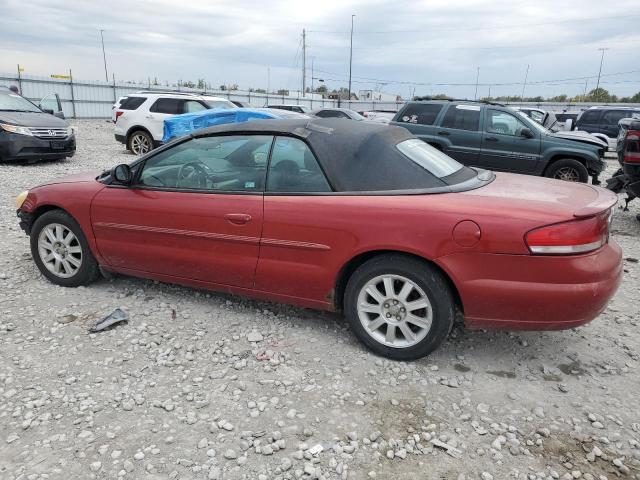 1C3EL75R25N631716 - 2005 CHRYSLER SEBRING GTC RED photo 2