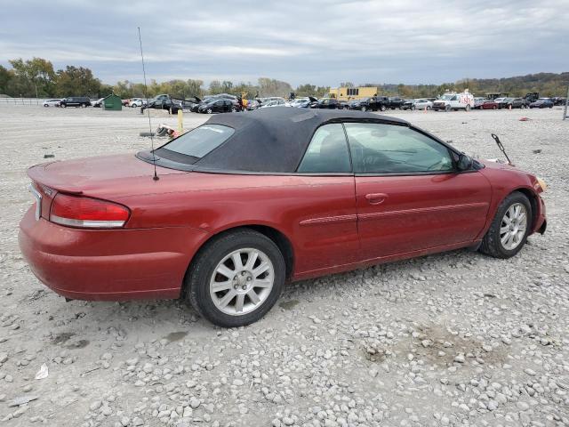 1C3EL75R25N631716 - 2005 CHRYSLER SEBRING GTC RED photo 3