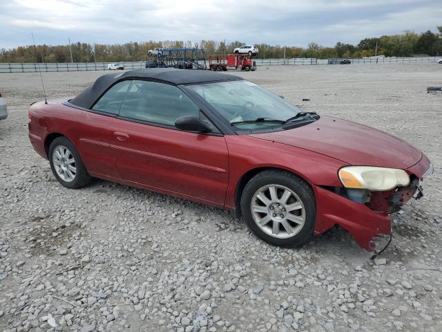 1C3EL75R25N631716 - 2005 CHRYSLER SEBRING GTC RED photo 4