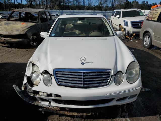 WDBUF56J26A937382 - 2006 MERCEDES-BENZ E 350 WHITE photo 5