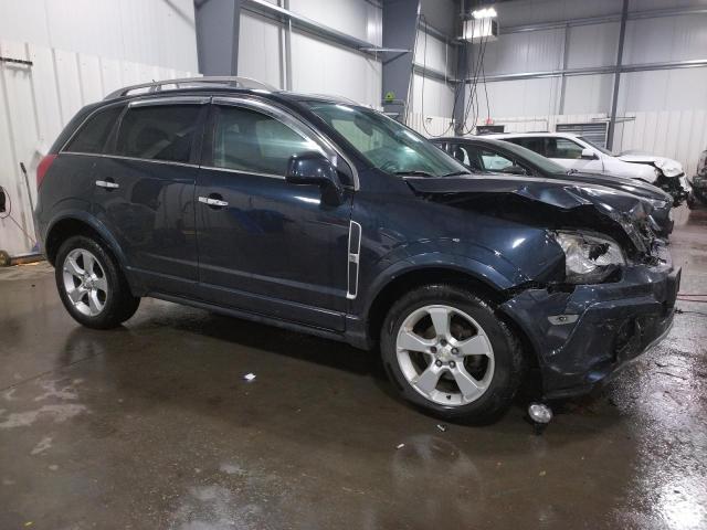 3GNAL3EKXES681329 - 2014 CHEVROLET CAPTIVA LT BLUE photo 4