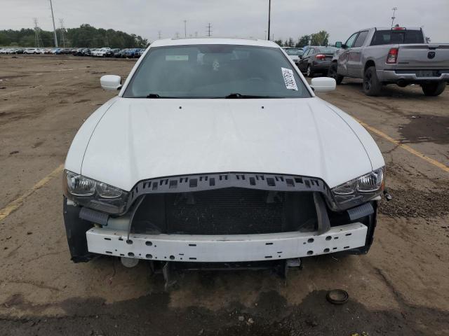 2C3CDXHG6EH163920 - 2014 DODGE CHARGER SXT WHITE photo 5