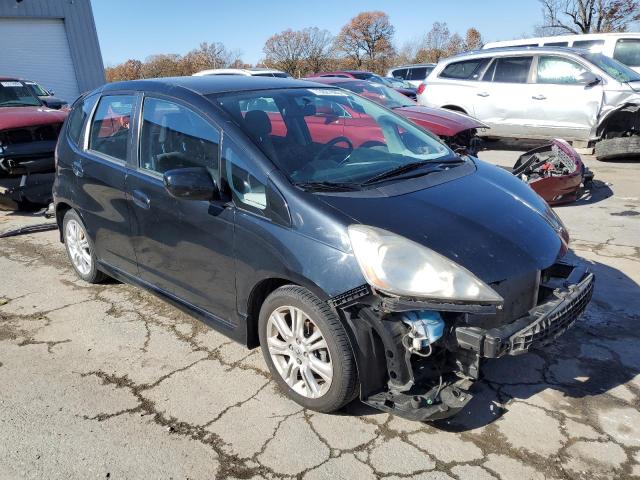 JHMGE88439S067617 - 2009 HONDA FIT SPORT BLACK photo 4