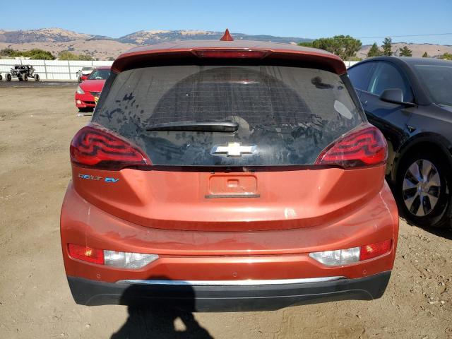 1G1FY6S03L4105396 - 2020 CHEVROLET BOLT EV LT RED photo 6