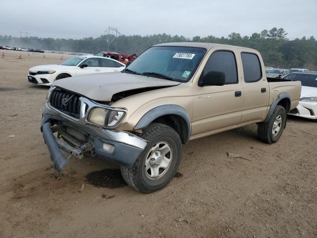 5TEGM92N14Z440296 - 2004 TOYOTA TACOMA DOUBLE CAB PRERUNNER GOLD photo 1