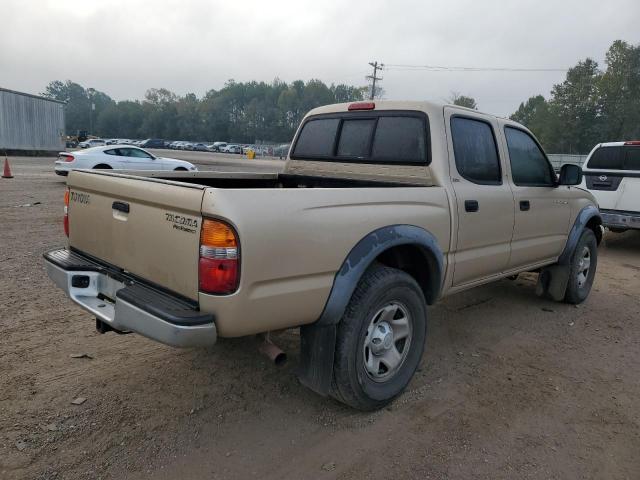 5TEGM92N14Z440296 - 2004 TOYOTA TACOMA DOUBLE CAB PRERUNNER GOLD photo 3