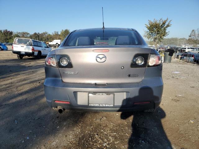 JM1BK32G981122926 - 2008 MAZDA 3 I GRAY photo 6