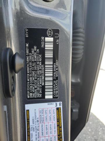 NMTKHMBX6JR030295 - 2018 TOYOTA C-HR XLE GRAY photo 13