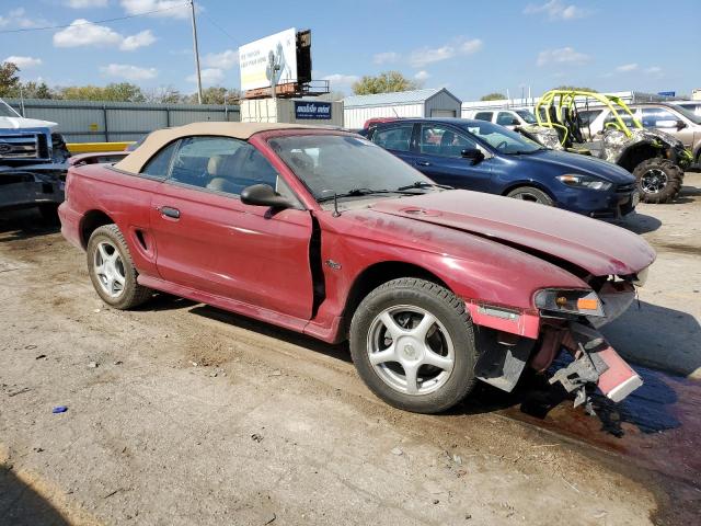 1FALP45X4TF220352 - 1996 FORD MUSTANG GT BURGUNDY photo 4