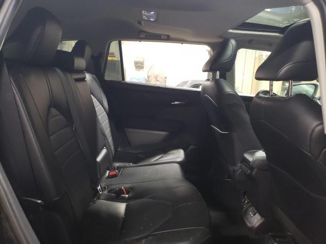 5TDGZRBH6MS559731 - 2021 TOYOTA HIGHLANDER XLE შავი ფოტო 10