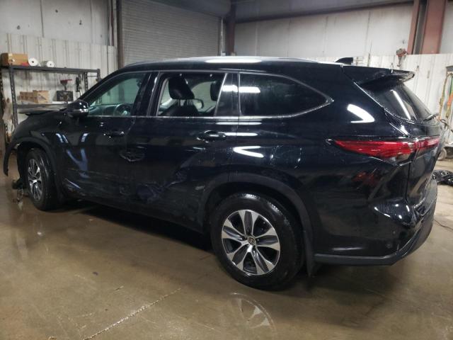 5TDGZRBH6MS559731 - 2021 TOYOTA HIGHLANDER XLE შავი ფოტო 2
