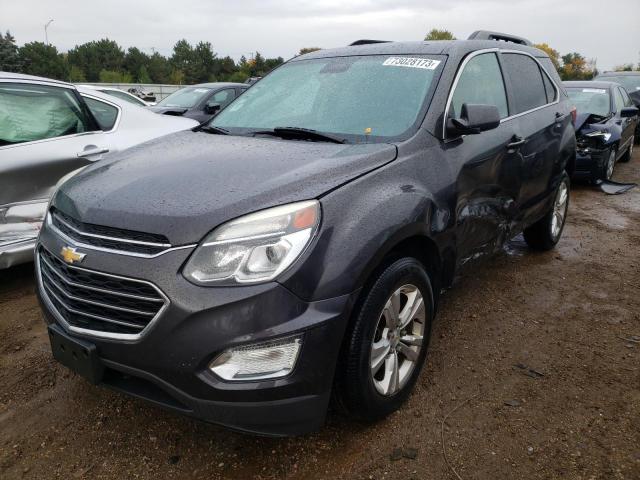 2GNFLFEK5G6120478 - 2016 CHEVROLET EQUINOX LT GRAY photo 1