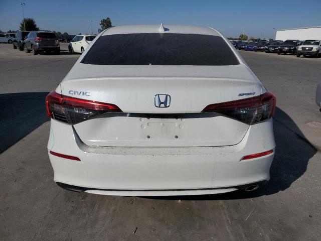 2HGFE2F58NH503063 - 2022 HONDA CIVIC SPORT თეთრი ფოტო 6