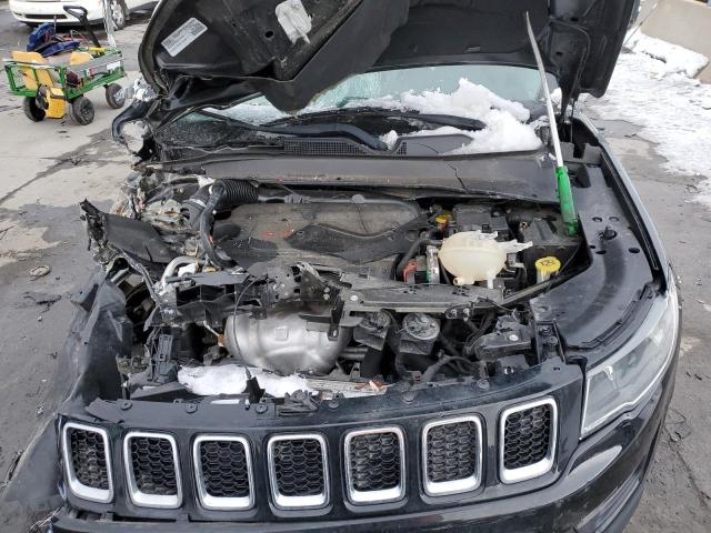 3C4NJDBB1JT256791 - 2018 JEEP COMPASS LATITUDE BLACK photo 12