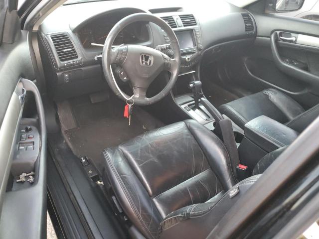 1HGCM72784A007896 - 2004 HONDA ACCORD EX BLACK photo 8