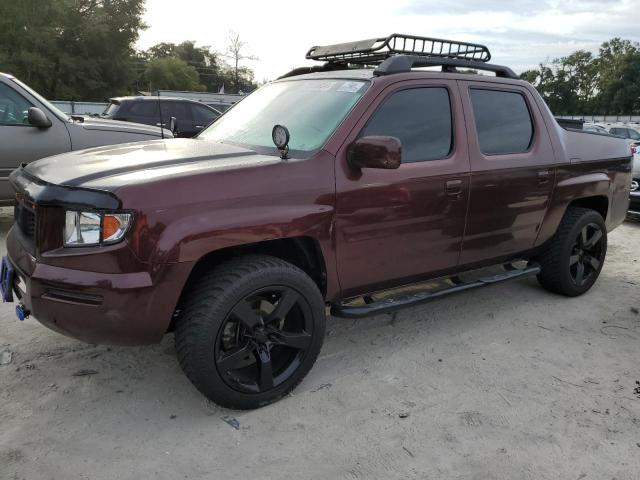 2HJYK16417H521999 - 2007 HONDA RIDGELINE RTS MAROON photo 1