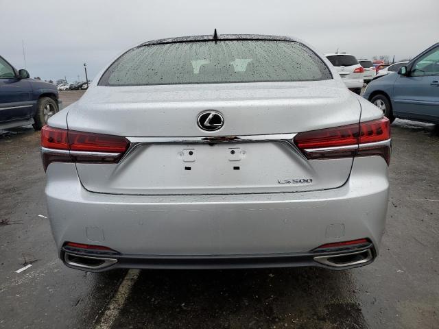 JTHB5LFF7J5006467 - 2018 LEXUS LS 500 SILVER photo 6