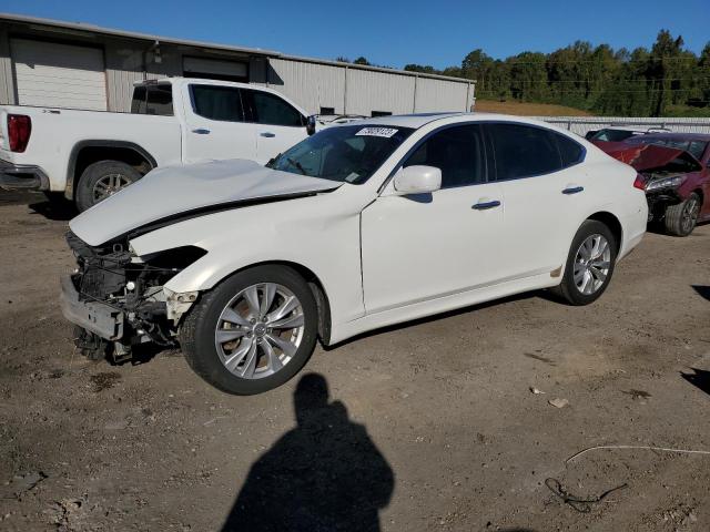 JN1BY1AP8BM325576 - 2011 INFINITI M37 WHITE photo 1