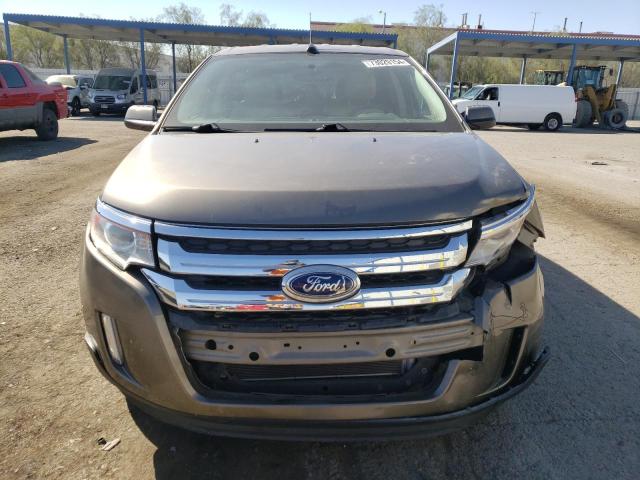 2FMDK3KC6DBB65989 - 2013 FORD EDGE LIMITED GRAY photo 5