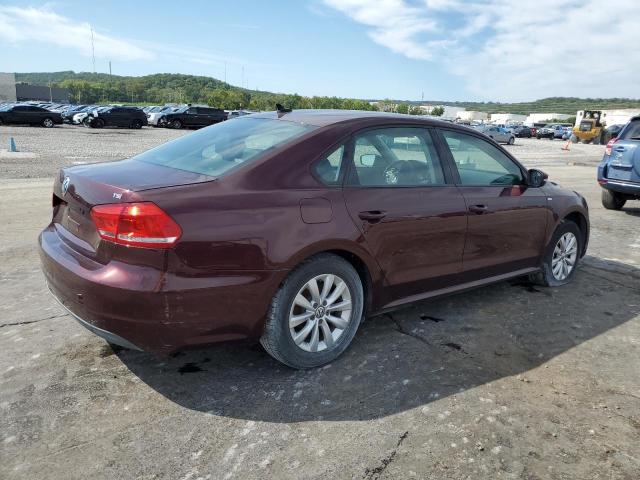 1VWAT7A3XEC077183 - 2014 VOLKSWAGEN PASSAT S BURGUNDY photo 3