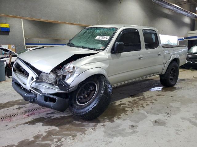 5TEGN92N02Z144244 - 2002 TOYOTA TACOMA DOUBLE CAB PRERUNNER SILVER photo 1