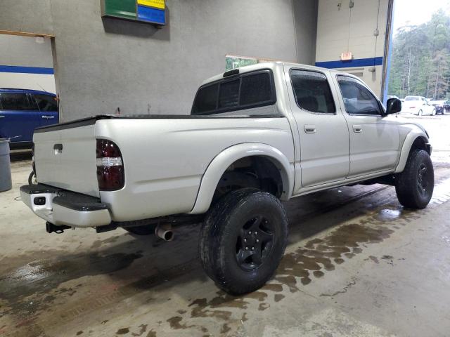 5TEGN92N02Z144244 - 2002 TOYOTA TACOMA DOUBLE CAB PRERUNNER SILVER photo 3