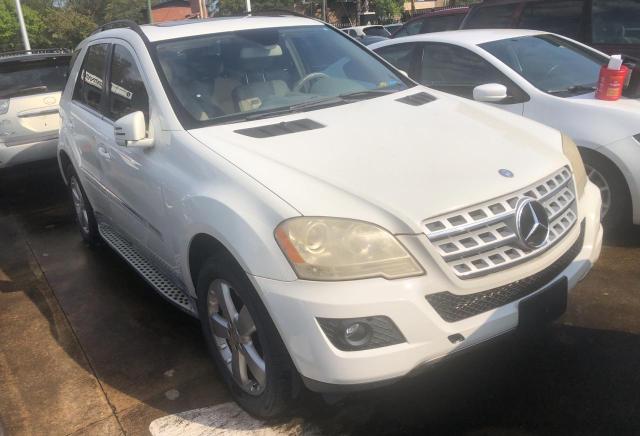 4JGBB5GB6BA695469 - 2011 MERCEDES-BENZ ML 350 WHITE photo 1