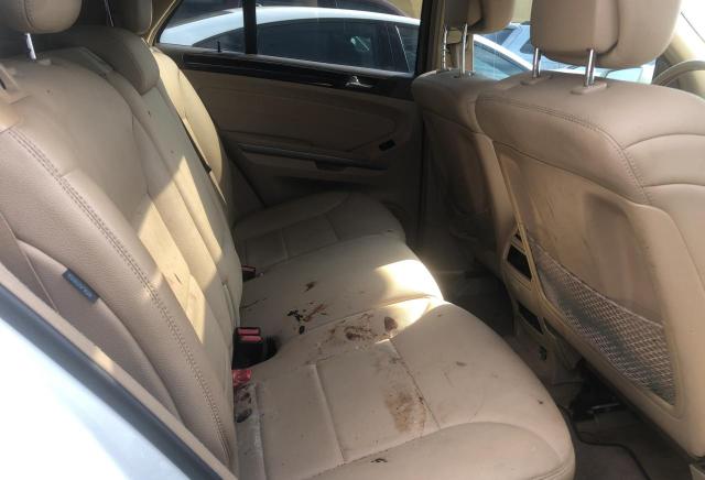 4JGBB5GB6BA695469 - 2011 MERCEDES-BENZ ML 350 WHITE photo 6