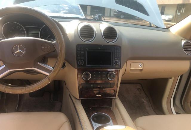 4JGBB5GB6BA695469 - 2011 MERCEDES-BENZ ML 350 WHITE photo 9