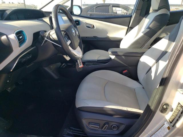 JTDKARFPXH3026744 - 2017 TOYOTA PRIUS PRIM 银色 照片 7