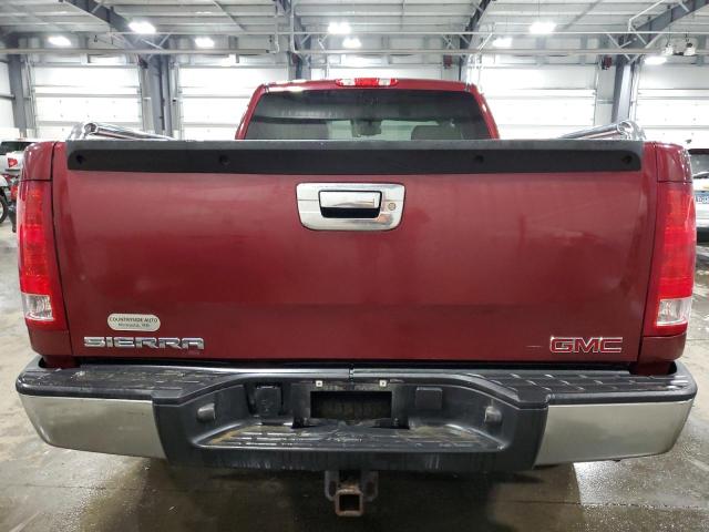 1GTR2VE77DZ272955 - 2013 GMC SIERRA K1500 SLE MAROON photo 6