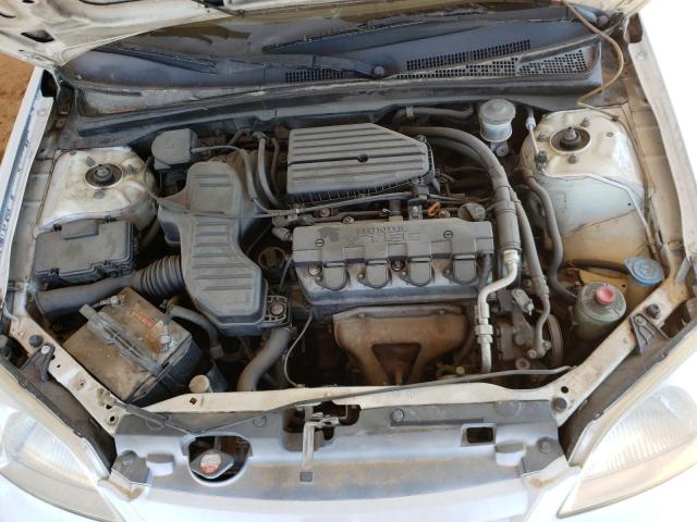 2HGES16502H570217 - 2002 HONDA CIVIC LX WHITE photo 7