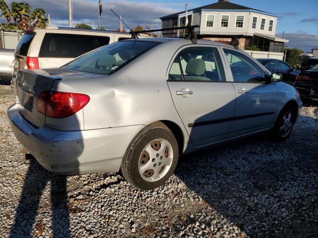 2T1BR32E55C403574 - 2005 TOYOTA COROLLA CE SILVER photo 3