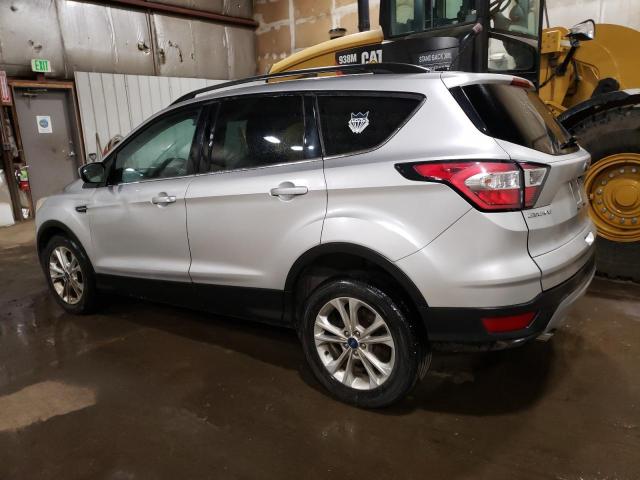 1FMCU9GD6JUB15092 - 2018 FORD ESCAPE SE SILVER photo 2