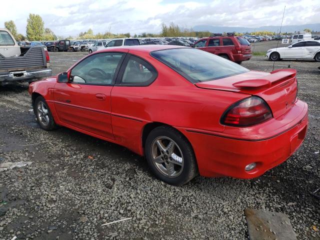 1G2NV12E11M574613 - 2001 PONTIAC GRAND AM GT1 RED photo 2