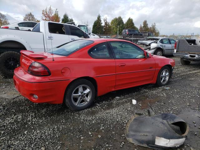 1G2NV12E11M574613 - 2001 PONTIAC GRAND AM GT1 RED photo 3