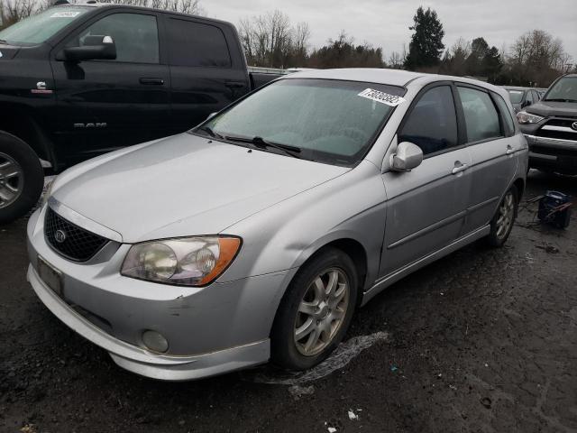 KNAFE161X65372097 - 2006 KIA SPECTRA SILVER photo 1